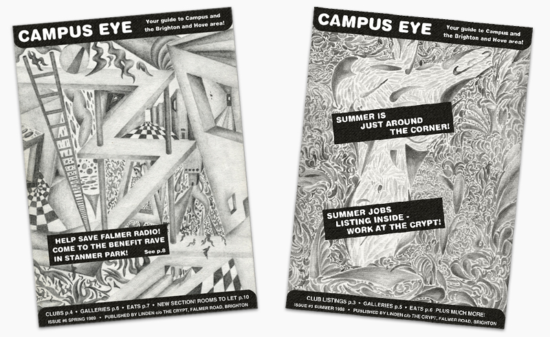 Campus Eye Cover Illustrations